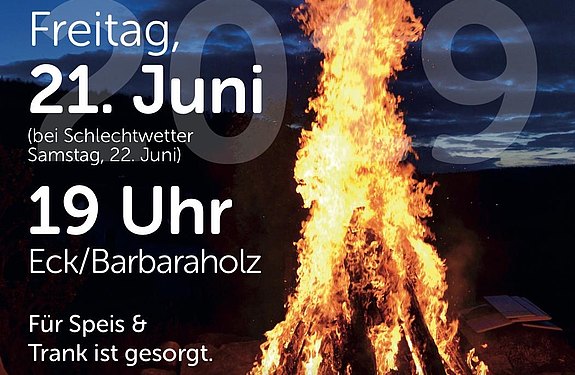 Sonnwendfeuer 2019